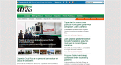 Desktop Screenshot of edomexaldia.com.mx